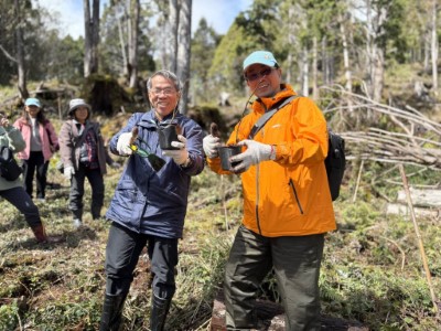 林業保育署宜蘭分署_分署長蕭崇仁(左) & 威健實業股份有限公司_財務長周甘淋